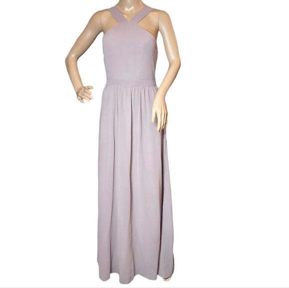 LULUS Air of Romance Taupe Maxi Dress - Picture 11 of 16